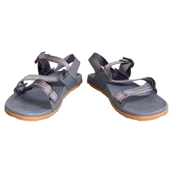 Chaco Lowdown Grey Open Toe Hiking Performance Strappy Sport Sandals Size 11 main image 4